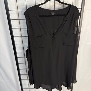 Torrid 6X Black Harper Tank Top